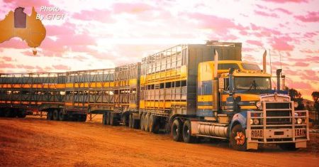 澳洲内陆的卡车运输巨无霸-公路列车 Road Trains