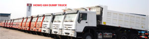 Howo 6X4 Dump Trucks produced by Sinotruk