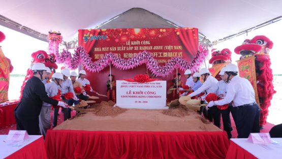 Jinyu Tire Group Vietnam Factory Two Million TBR Tyre Project Starts