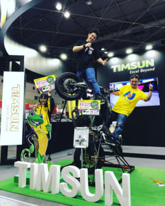 TIMSUN attended Tokyo and Osaka motorcycle fairs