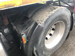 DAF Container Truck Jinyu Tyre 315/80R22.5JY711 Application Case in Madagascar